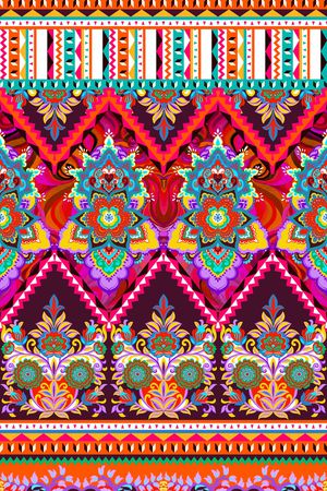 民族风印花华亿平台图片