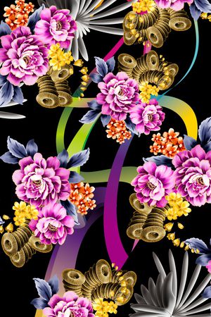 小碎花印花华亿平台图片