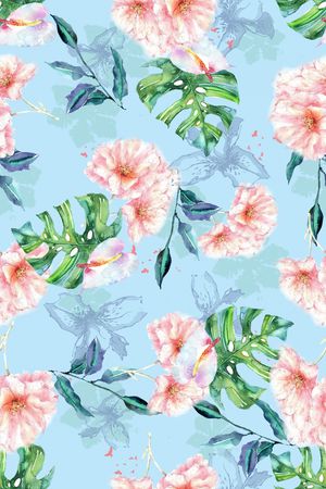 热带印花华亿平台图片