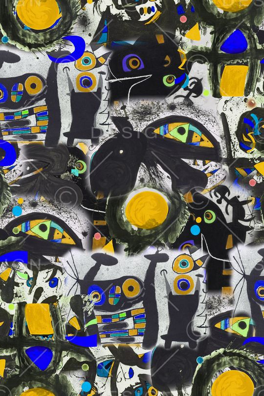 抽象印花华亿平台图片