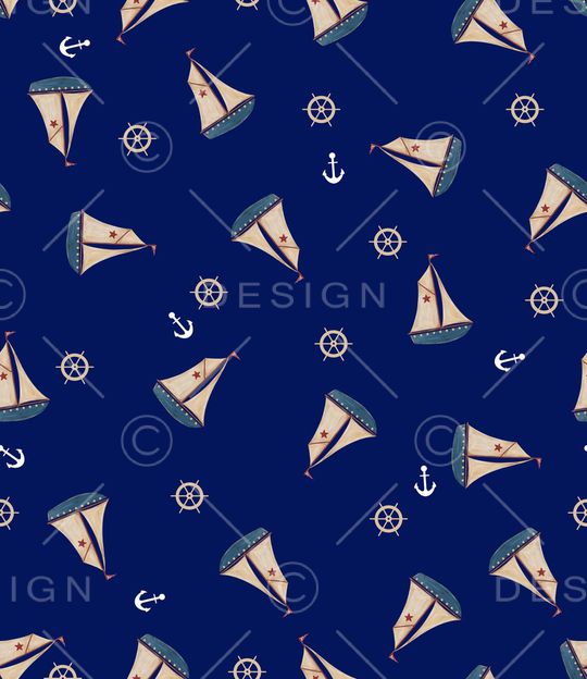 帆船印花华亿平台图片