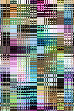 马赛克印花华亿平台图片