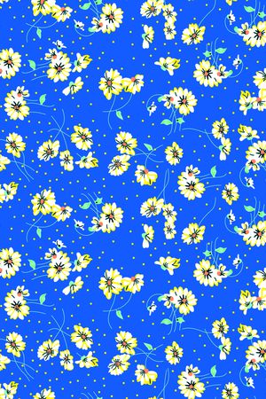 小碎花印花华亿平台图片