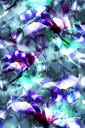 乱花印花华亿平台图片