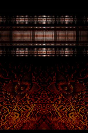 古典花纹印花华亿平台图片