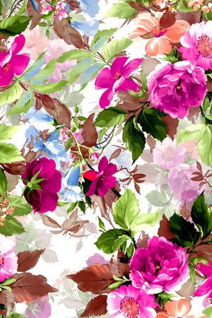 乱花印花华亿平台图片