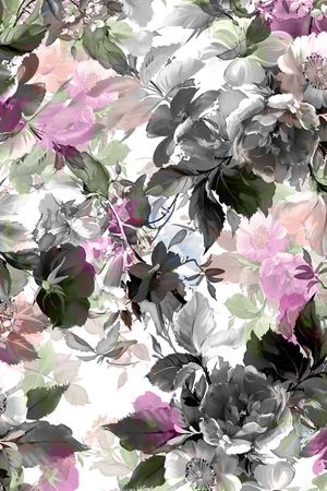 乱花印花华亿平台图片