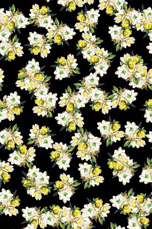 小碎花印花华亿平台图片