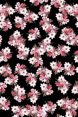 小碎花印花华亿平台图片