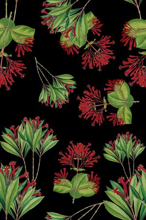 花朵印花华亿平台图片