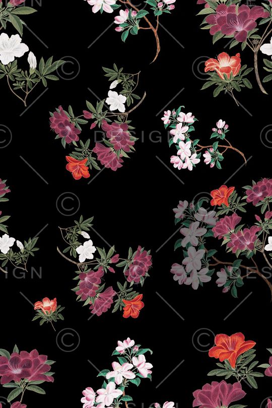 花朵印花华亿平台图片