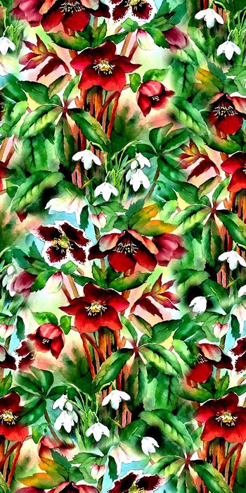 花朵印花华亿平台图片