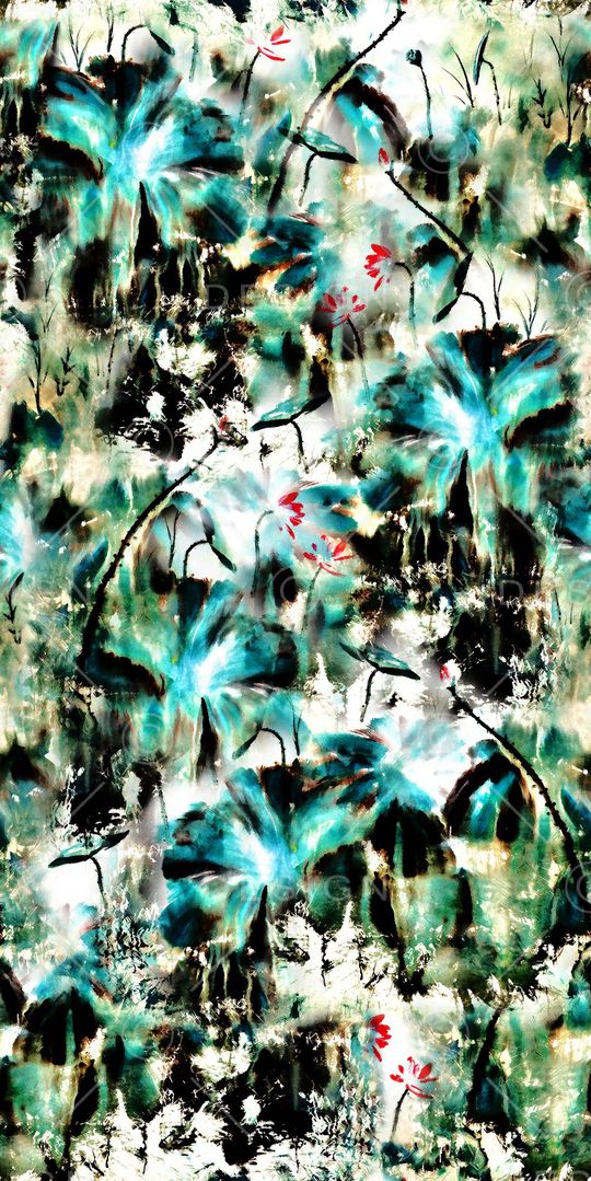 花朵印花华亿平台图片