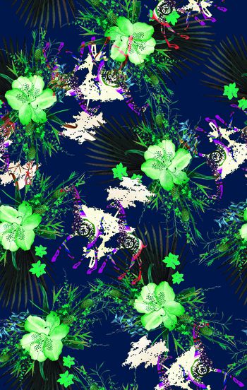 753772-棕榈花-蓝底