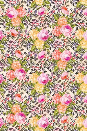 牡丹印花华亿平台图片