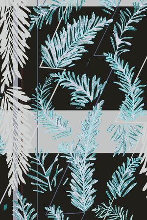 竹叶印花华亿平台图片