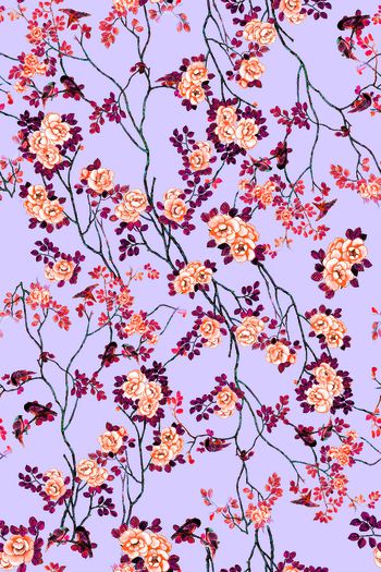 753814-茶花-粉底