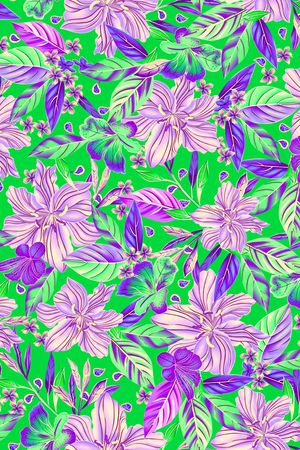 乱花印花华亿平台图片