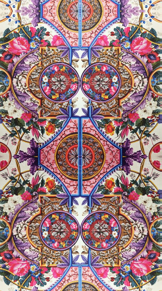 欧式宫廷风印花华亿平台图片