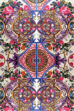 欧式宫廷风印花华亿平台图片