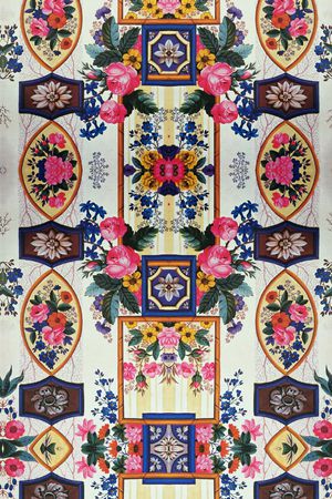 欧式宫廷风印花华亿平台图片