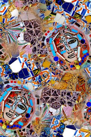 抽象印花华亿平台图片