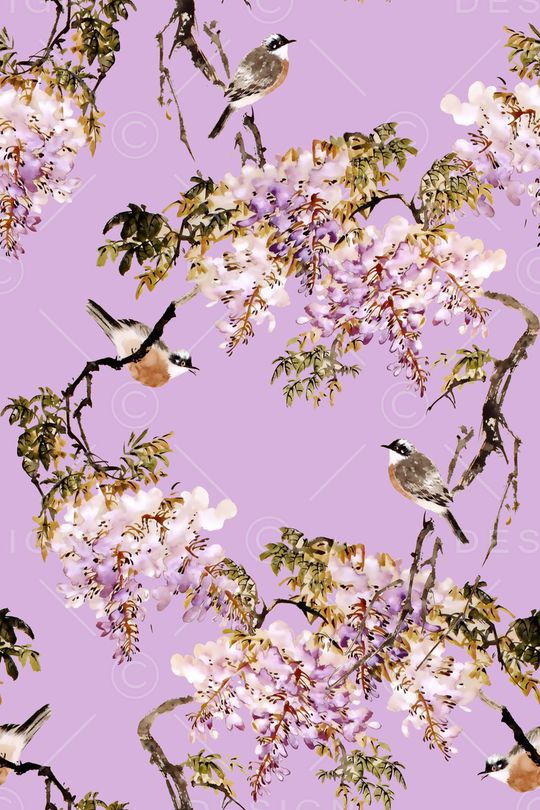 洋阳---花卉印花华亿平台图片