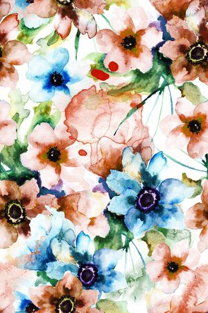 清新印花华亿平台图片