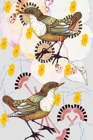 波西米亚印花华亿平台图片