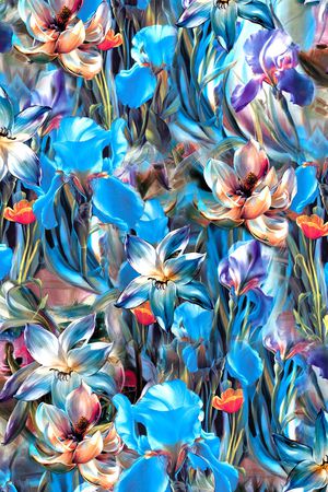 乱花印花华亿平台图片