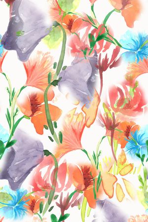 满版花印花华亿平台图片