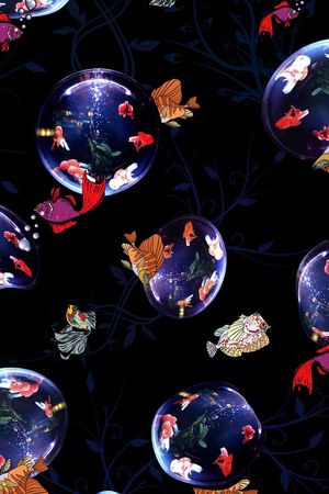 鱼印花华亿平台图片