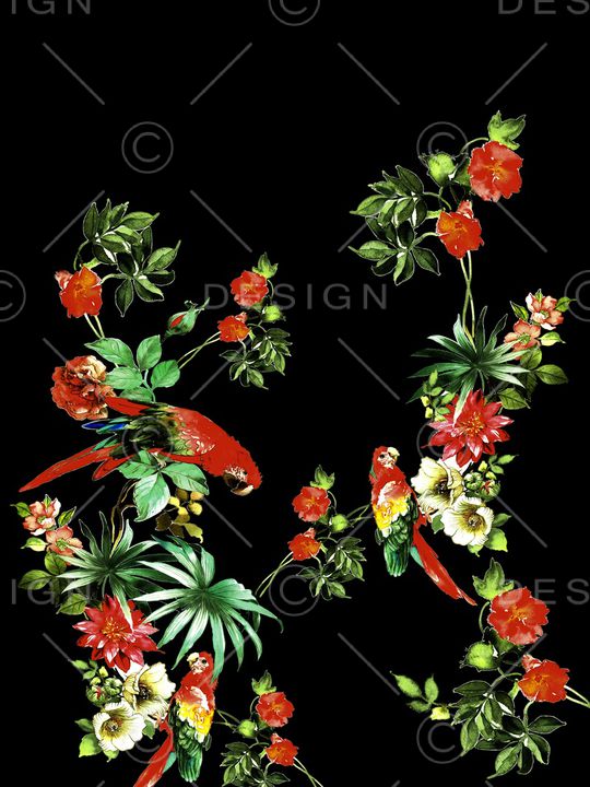 兰花印花华亿平台图片