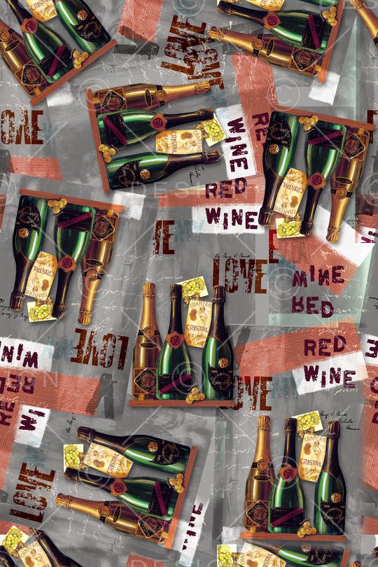 酒杯印花华亿平台图片