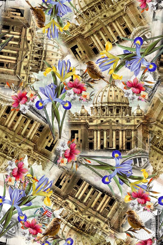 鸟印花华亿平台图片