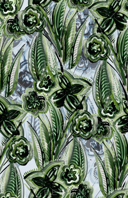 花朵印花华亿平台图片