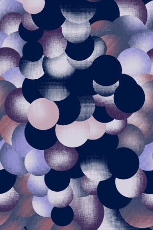 圆形印花华亿平台图片