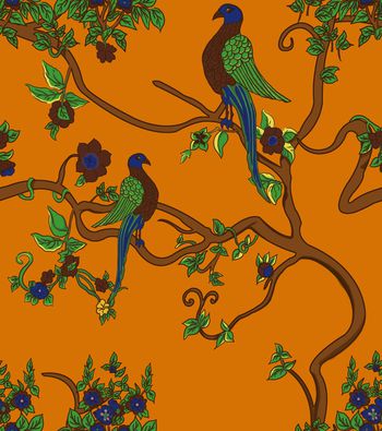 鸟印花华亿平台图片