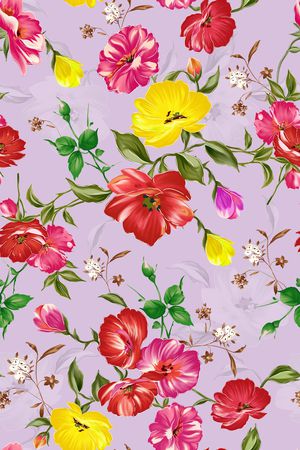 乱花印花华亿平台图片