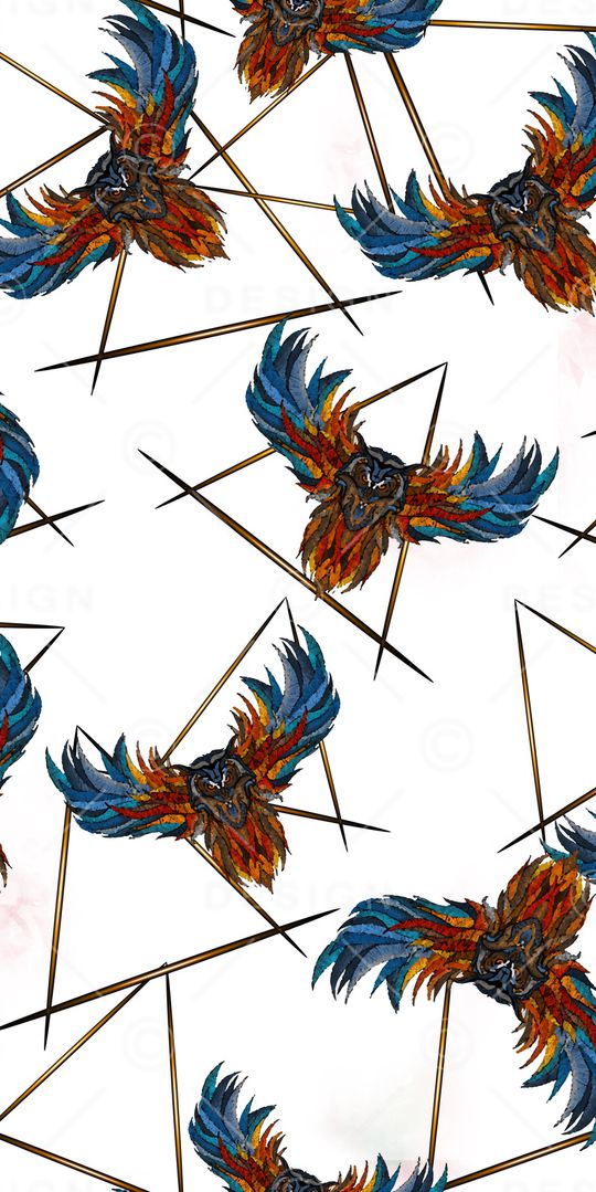 三角形印花华亿平台图片