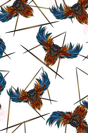 三角形印花华亿平台图片