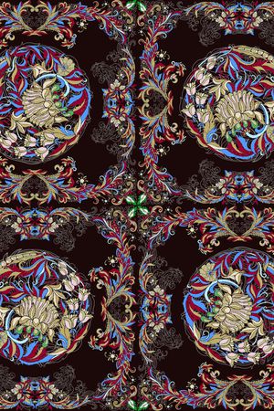 佩斯利印花华亿平台图片