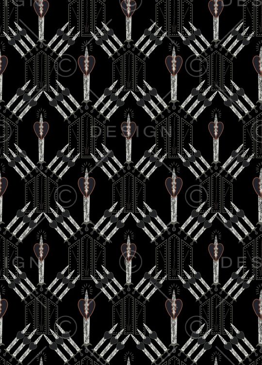 抽象印花华亿平台图片