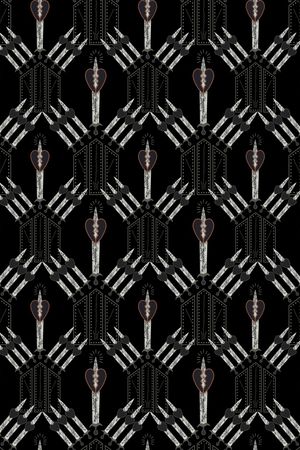 抽象印花华亿平台图片