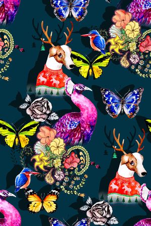 时尚印花华亿平台图片