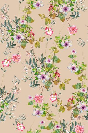 手绘印花华亿平台图片