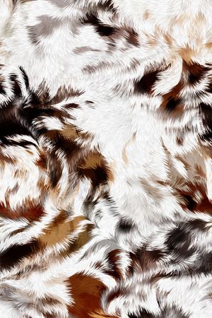 动物纹印花华亿平台图片