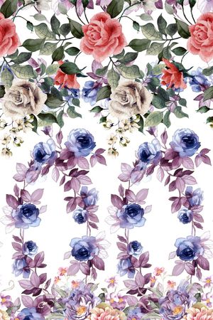 手绘印花华亿平台图片