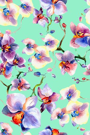 枝条印花华亿平台图片