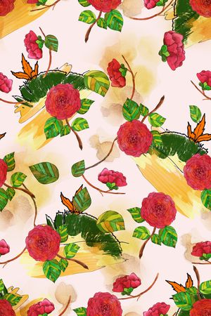 雏菊印花华亿平台图片